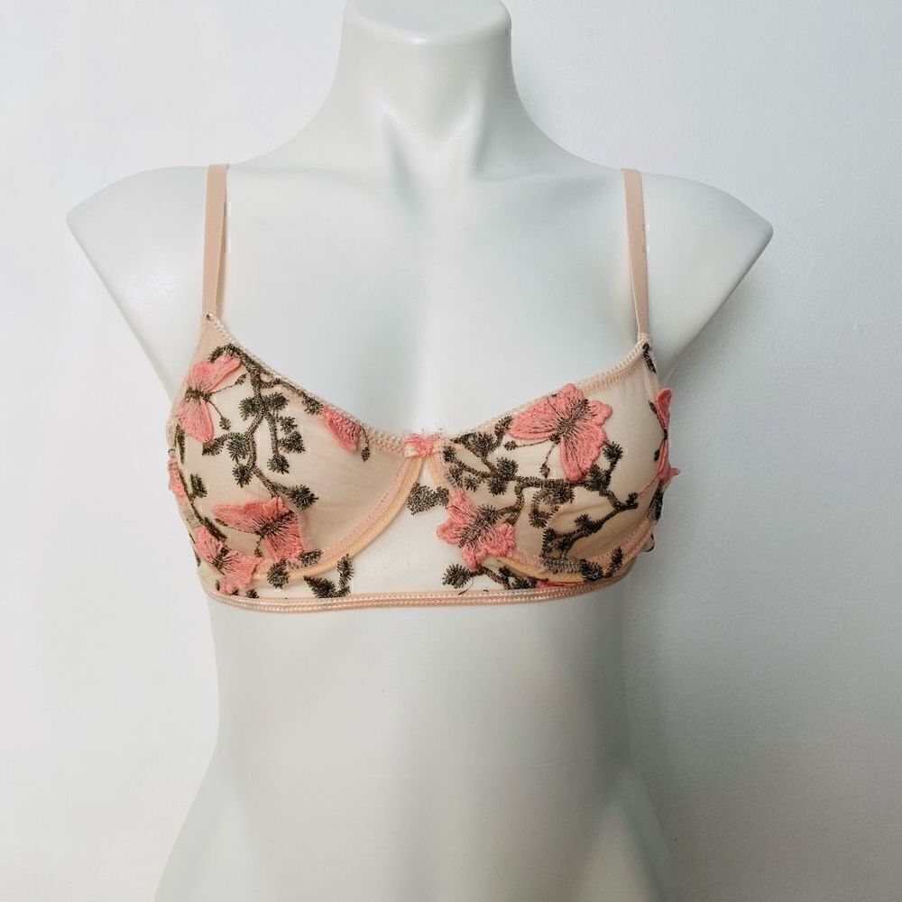 Shein butterfly bra   